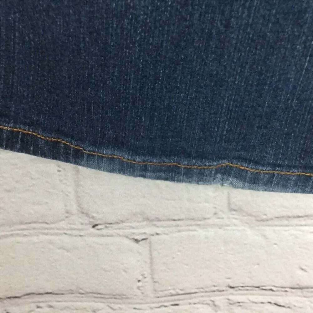 Phat Fashion Silver Label Women’s/Juniors Jeans Size 7 Flare Leg Embroidered Fun